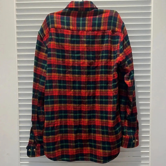 Obey Multicolor Button Down Flannel Shirt - Picture 3 of 5